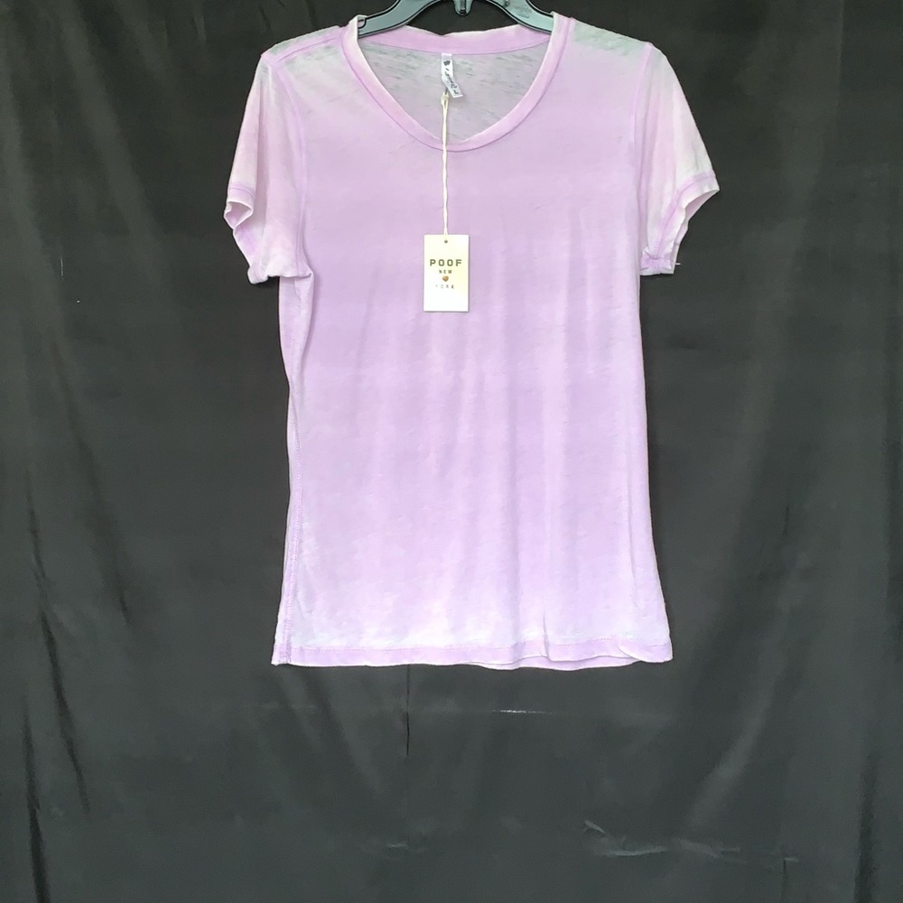 NWT Poof! Purple Tee